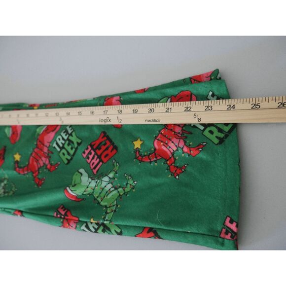 Brooklyn Cloth Youth Boys Christmas Pajama Pants Size M 10/12 “Tree Rex” - Picture 11 of 11